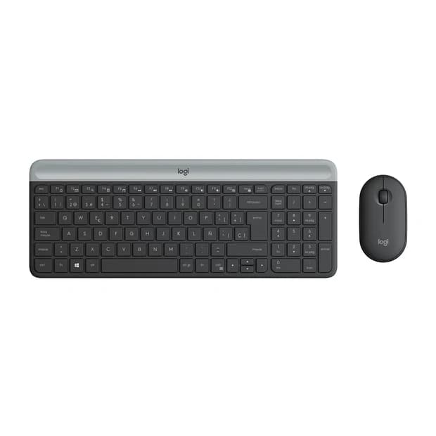 Combo Logitech Slim MK470 Teclado + Mouse Inalámbricos