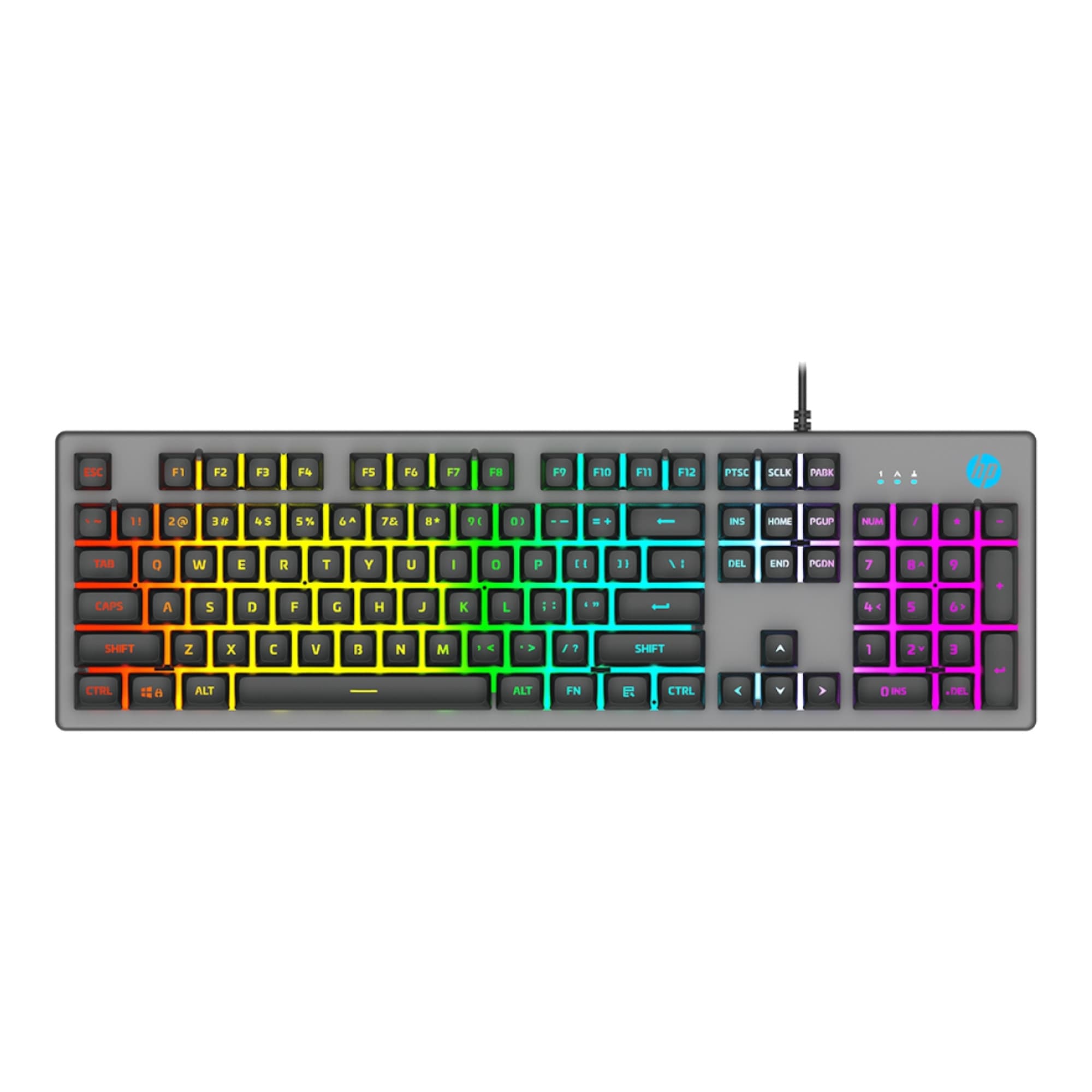 Teclado Gamer HP K500F