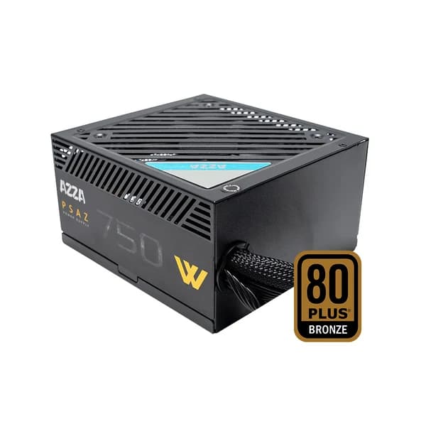 Fuente De Poder AZZA PSAZ-750W 80 Plus Bronze / RGB